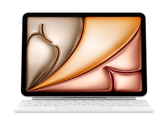 Apple Magic Keyboard for iPad Air 11-inch (M3) - US English - White 