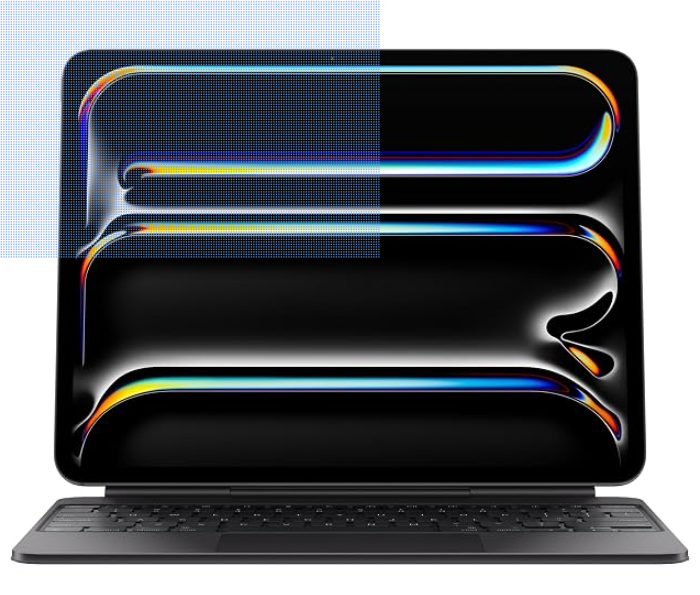 iPad Magic Keyboard Case for iPad Pro 13″ (M4), Great Typing Experience, Built-in trackpad, Function Row, US English — Black