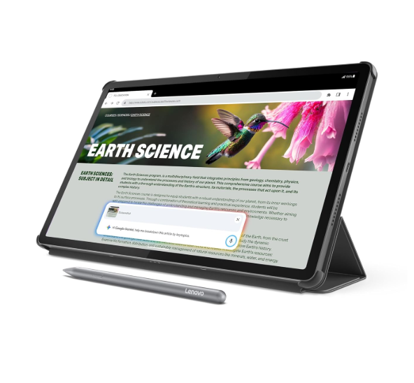 Lenovo Idea Tab Pro with Google Gemini - Student Tablet - 12.7” 3K LCD Display - 8 GB Memory - 128 GB Storage - MediaTek Dimensity 8300 - Includes Pen and Folio Case