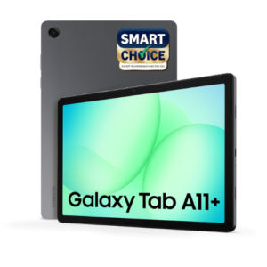 Samsung Galaxy Tab A11+ [Smartchoice], 11-inch (27.82 CM), LCD Display, 6GB RAM, 128GB ROM, Wi-Fi, Quad Speakers, Dolby Atmos, Gray, AI Enabled