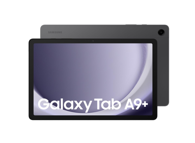 Samsung Galaxy Tab A9+ Plus (128GB, 8GB, Wi-Fi + 5G) 11.0" Android Tablet, 7040mAh Battery, Snapdragon 695 (6nm), 4-Speakers, US Model - X210 (Fast Charger Bundle, Graphite)