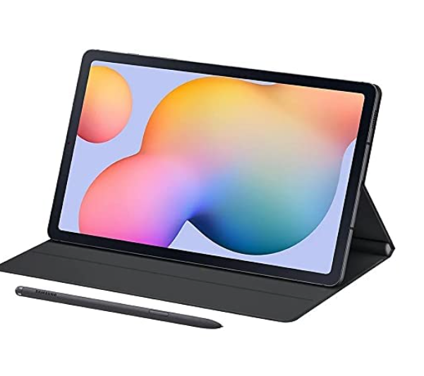 Samsung Galaxy Tab S6 Lite 10.4’’ Touchscreen (2000x1200) WiFi Tablet, Octa Core Exynos 9610 Processor, 4GB RAM, 64GB Memory, 5MP Front and 8MP Rear Camera, Bluetooth, Android 10 w/S Pen & Cover