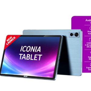 Acer Iconia Tab11 | 11.45" | 2.2K IPS Display, 450 Nit | Quad Speakers | 8GB + 128GB (Expandable) | Wi-Fi + (Calling) | Fingerprint Reader| Slim Metal Body|
