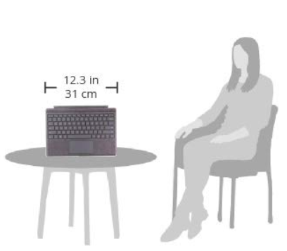 Microsoft Surface Pro Signature Type Cover – Platinum - Image 2