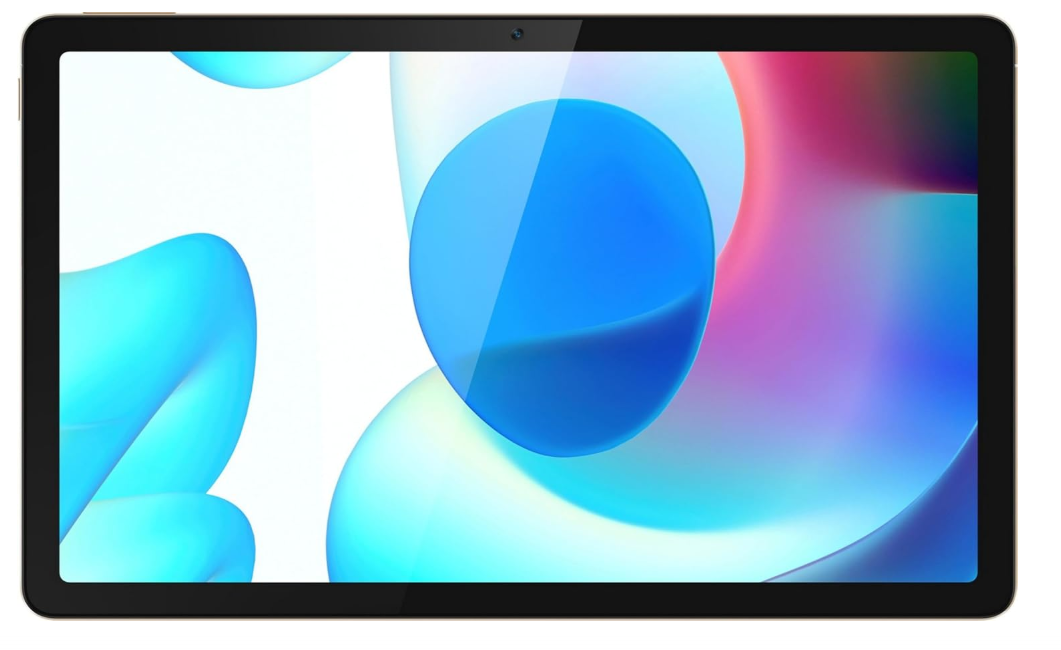 realme Pad Slim Wi-Fi+LTE (Golden, 3GB RAM, 32GB Storage) | 10.4" WUXGA+ Display | Helio G80 Processor | LTE + Wi-Fi, microSD 1TB | 7100mAh Battery | 18W Charging | Slim Metal Body | Dual Speakers