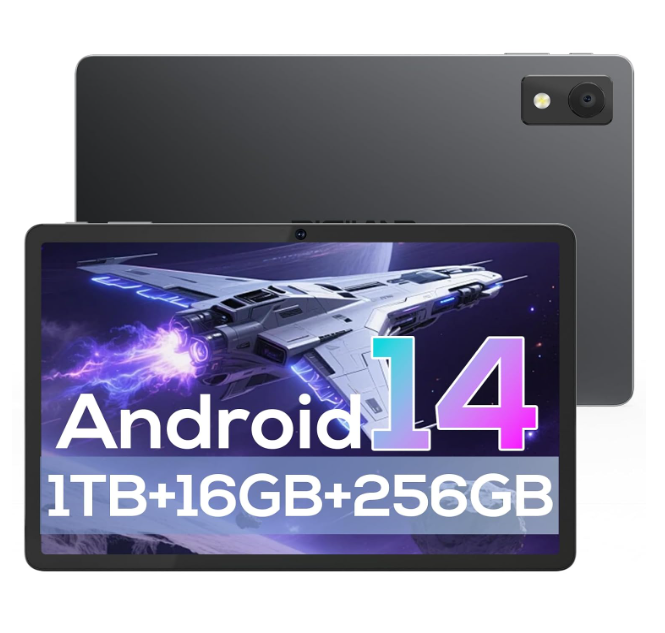 2025 Android 14 Tablet 11 Inch Gaming Tablets MediaTek Helio G99 Octa-Core FHD 1920 x 1200 Display Android Tablet 16GB RAM + 256GB Memory, Widevine L1 Support, WiFi 67500mAh Standby for 30