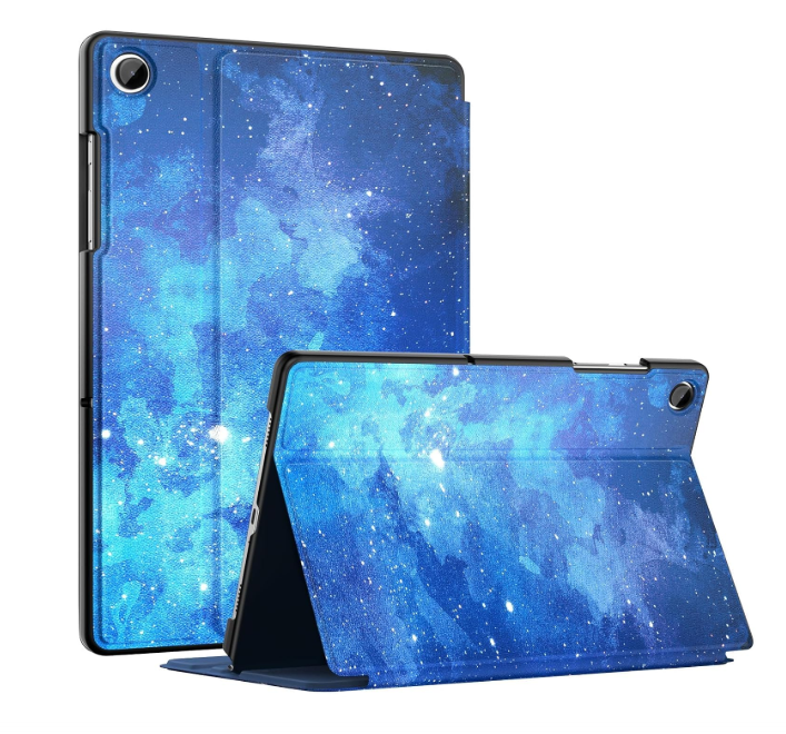 MOCA Case for Samsung Galaxy Tab A11+/ A11 Plus/ A9+/ A9 Plus 11-Inch 2026/2024, Multi-Angle Slim Hard Back Shell Protective Cover Case with Auto Wake/Sleep Function (Starry Sky)
