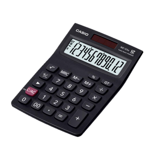 Casio MZ-12SA Desktop Calculator with Square Root and GT Key