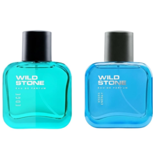 Wild Stone Edge And Hydra Energy Perfume Spray Combo For Men 30Ml (Pack Of 2)
