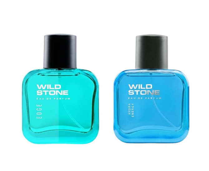 Wild Stone Edge And Hydra Energy Perfume Spray Combo For Men 30Ml (Pack Of 2)