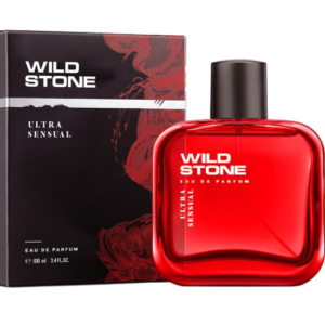 Wild Stone Ultra Sensual Perfume Spray for Men, 100ml, A Sensory Treat for Casual Encounters, Aromatic Blend of Masculine Fragrances