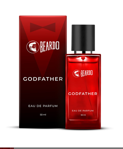 BEARDO Godfather Perfume For Men, 50Ml | Aromatic, Spicy Perfume For Men Long Lasting Perfume For Date Night Fragrance | Body Spray For Men | Gift For Husband | Gift For Boyfriend