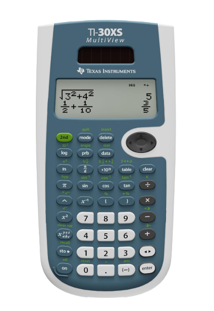 Texas Instruments TI-30XS MultiView Scientific Calculator