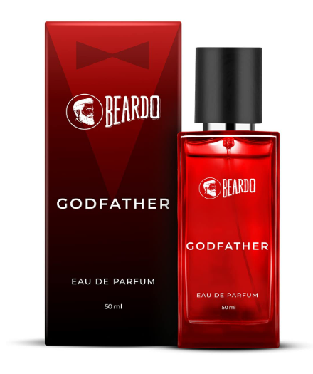 BEARDO Godfather Perfume For Men, 50Ml | Aromatic, Spicy Perfume For Men Long Lasting Perfume For Date Night Fragrance | Body Spray For Men | Gift For Husband | Gift For Boyfriend