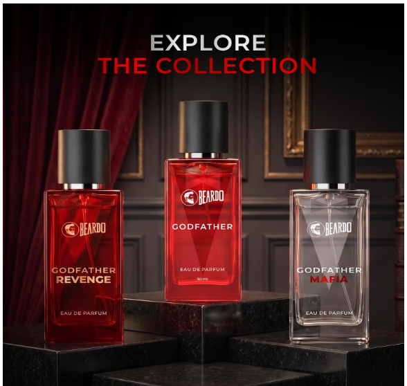 BEARDO Godfather Mafia Eau De Parfum 50ml | Fruity, Amber, Woody Fragrance | Long Lasting Perfume for Men | Gift For Men | Strong EDP For Men | Gift For Husband | Gift For Boyfriend - Image 2