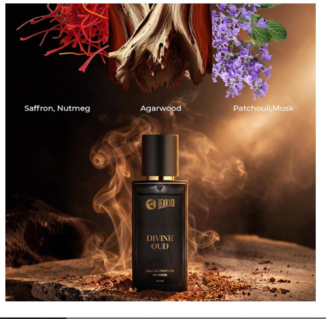 Beardo Devil's Oud & Divine Oud Perfume EDP Combo for Men - 50ml each (Pack of 2) | picy, Woody & Oriental | Gift For Men | Husband | Boyfriend - Image 2