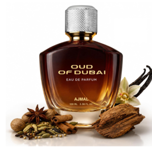 Ajmal | Oud of Dubai Perfume for Man & Women | Premium Unisex Perfume | Eau De Parfum | Scent Spray | Long Lasting Fragrance for Men, Women | Woody, Musky & Oud | Gift for Men, Gift for Women