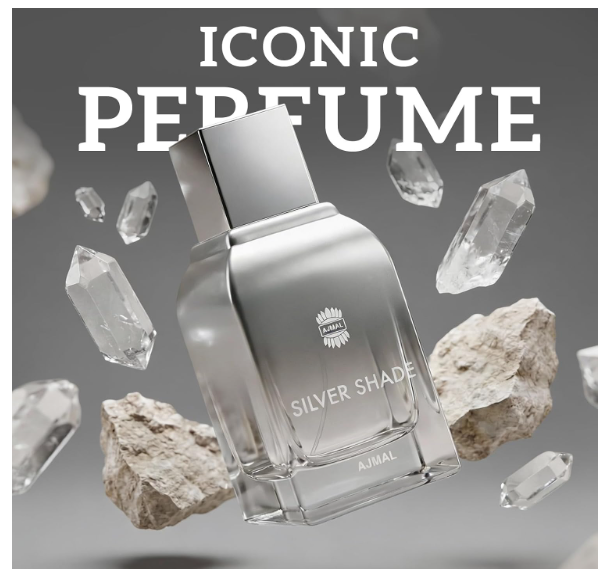 Ajmal Silver Shade EDP Citrus Liquid Perfume For Men, 100ml - Image 3