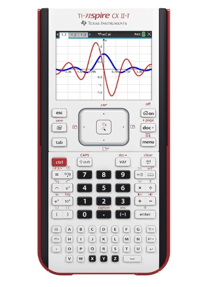 TI-Nspire CX II-T Advanced graphing Calculator Plus Computer Software