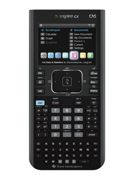 Texas Instruments Nspire CX CAS Graphing Calculator