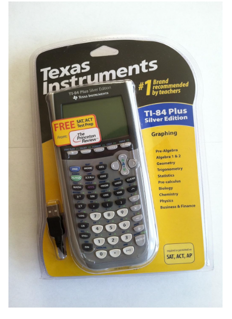Texas Instruments TI-84 Plus Silver Edition Graphing Calcula