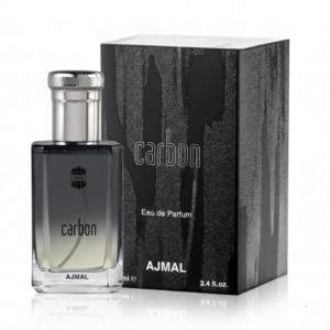 Ajmal Carbon Liquid Eau De Parfum For Men With Citrus, Fresh, Green Spicy, Woody & Musky Scent, 100ml