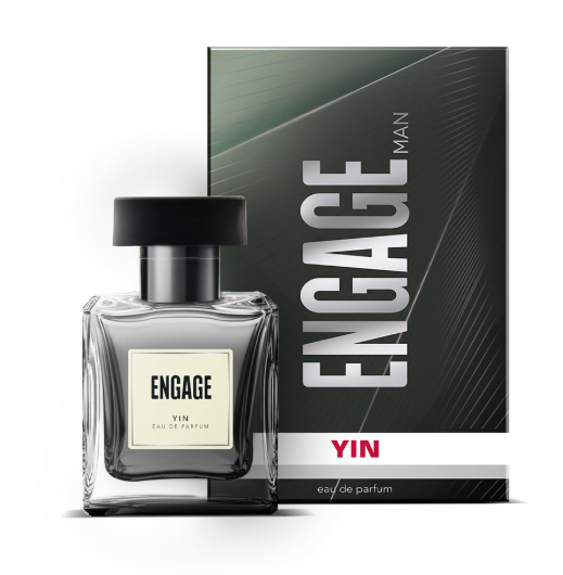Engage Yin Eau De Parfum for Men 50ml|Fresh Bergamot Patchouli|Long Lasting Perfume|Perfume for Man|Ideal for Evening|No Parabens|No Silicones| Dermat-Tested EDP| Gift for man|Also Try Maracuja Coganc